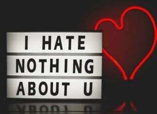 Sign says I had nothing