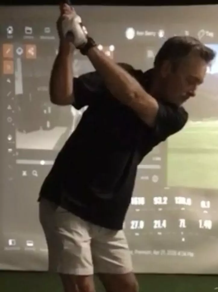 backswing at sim